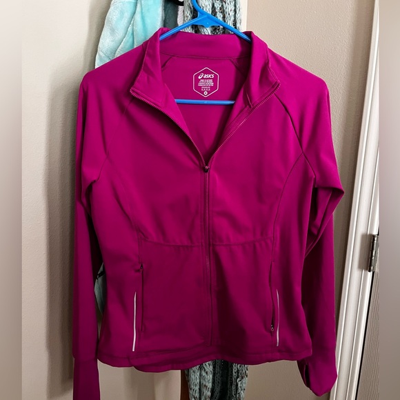 Asics Jackets & Blazers - ASICS Women's Fuchsia Utility Jacket